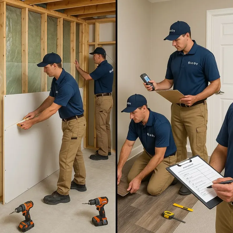 Repairs and Reconstruction process in Lockwood, MT