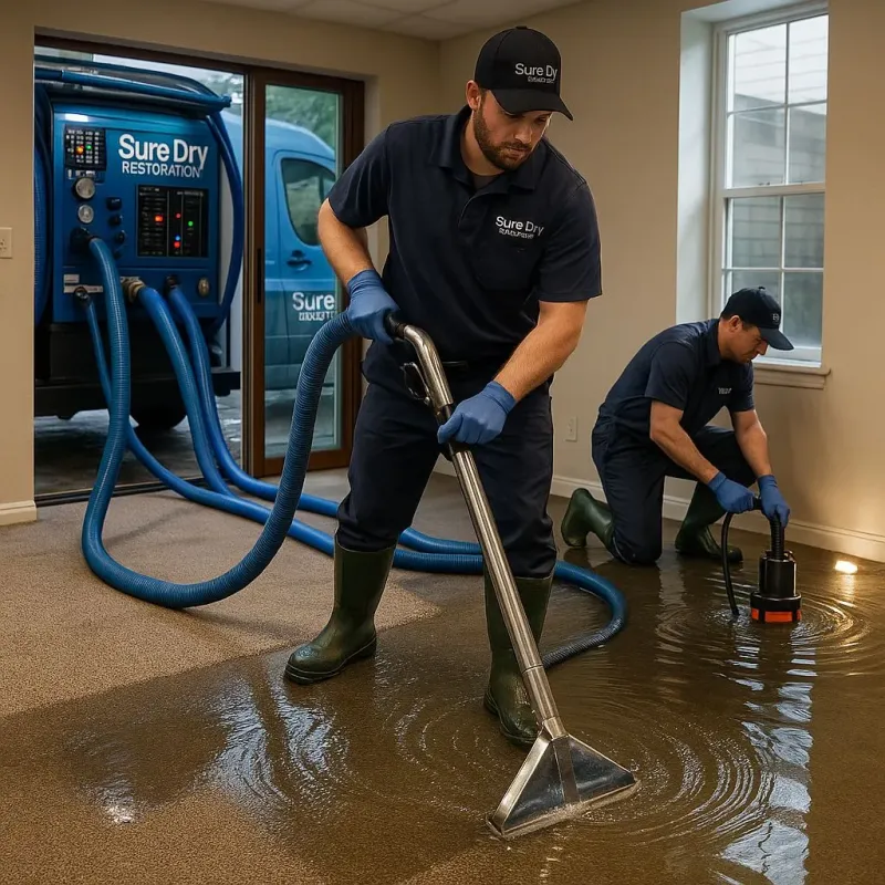 Water Extraction and Removal process in Lockwood, MT